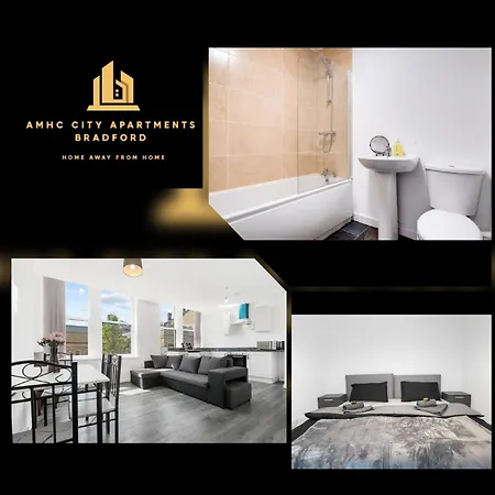 Amhc City Bradford City Centre One & Two Bedroom Apartments, 24 Hours Express Self Check In, Long Contractors Welcome, Paid Parking Available Nearby Μπράντφορντ